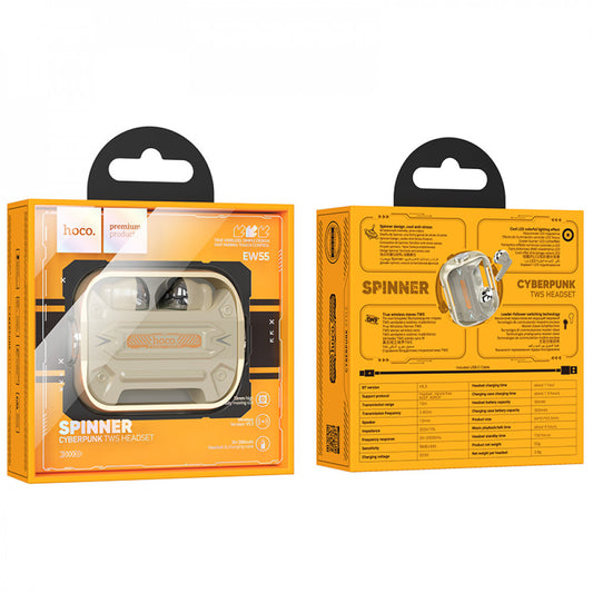 TWS Bluetooth Headset Hoco EW55 – Gold