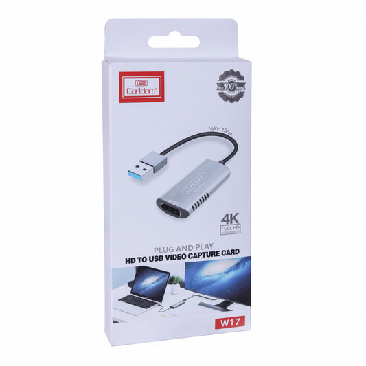 Adapter 4K HDMI - USB Earldom ET-W17