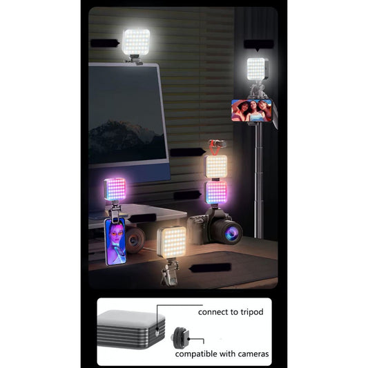 Накамерный видеосвет LED — D12S