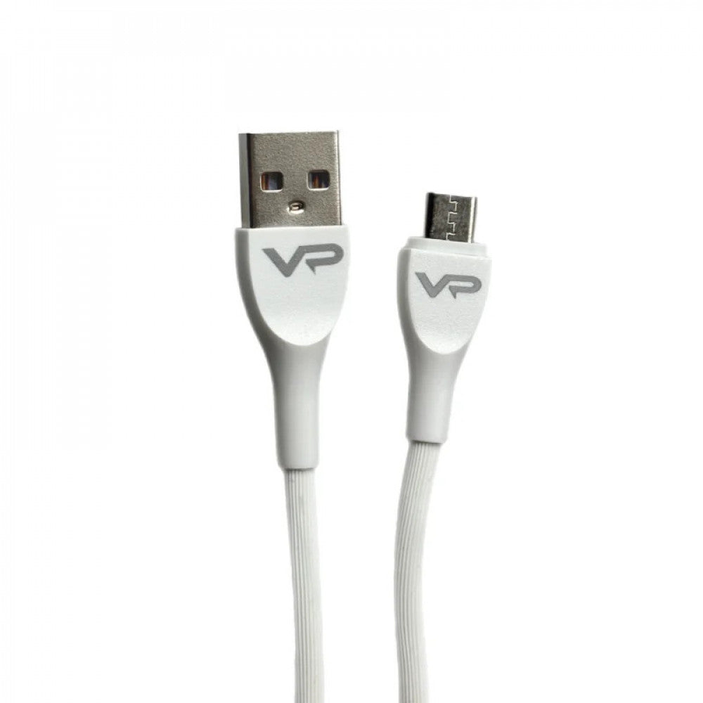 Micro 2.4A Cable (1m) Veron SM08 Silicon — Black