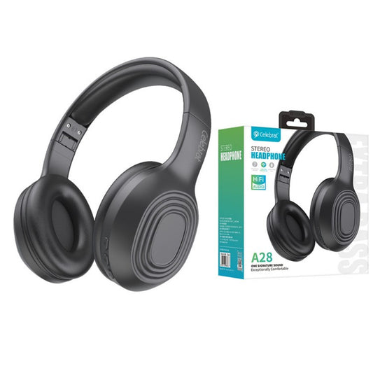 Bluetooth headphones Celebrat A28 – Black