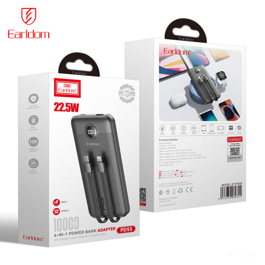 Power Bank 10000 mAh — Earldom ET-PD55