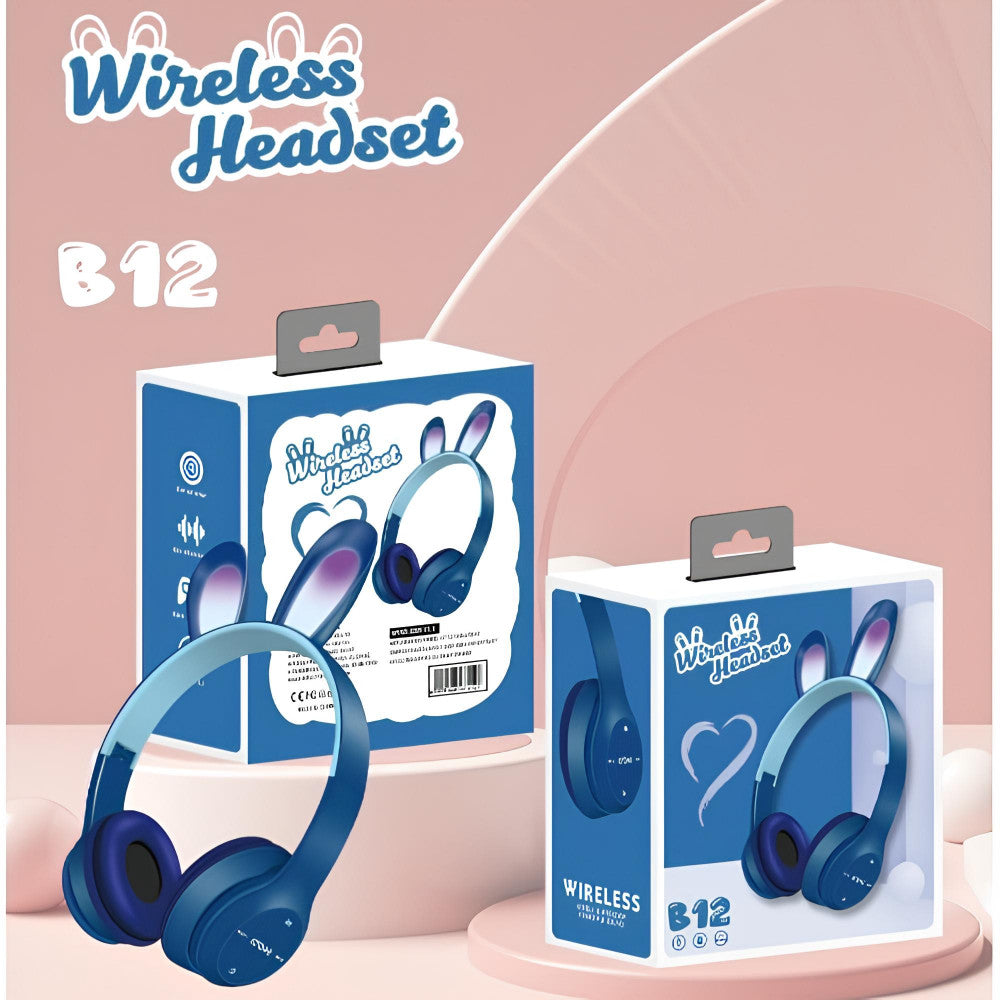 Bluetooth Headphones UK-B12 – Dark Blue