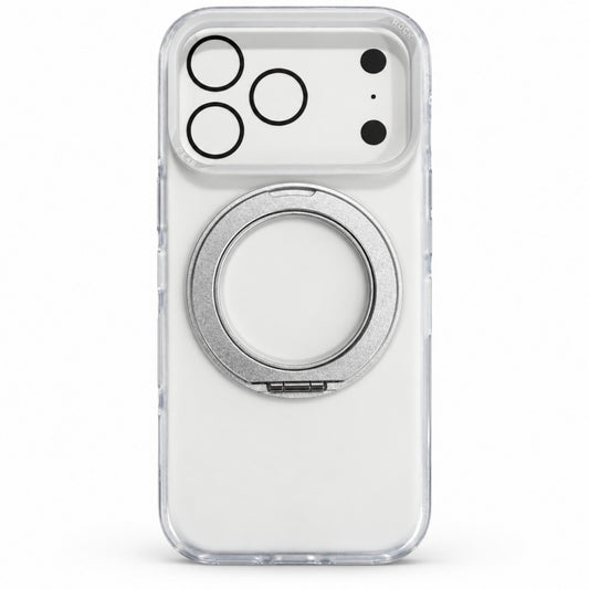 Rock Crystal Classic Rotating Series с подставкой – iPhone 18 Pro – Light Grey