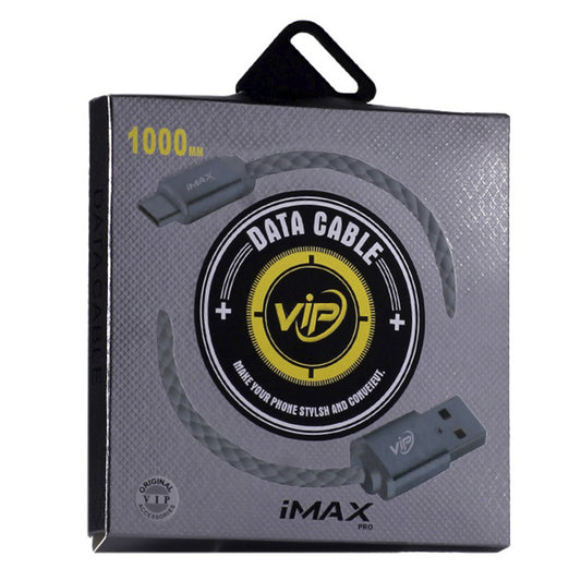 Cable Micro 2.4A (1m) iMax Leather White