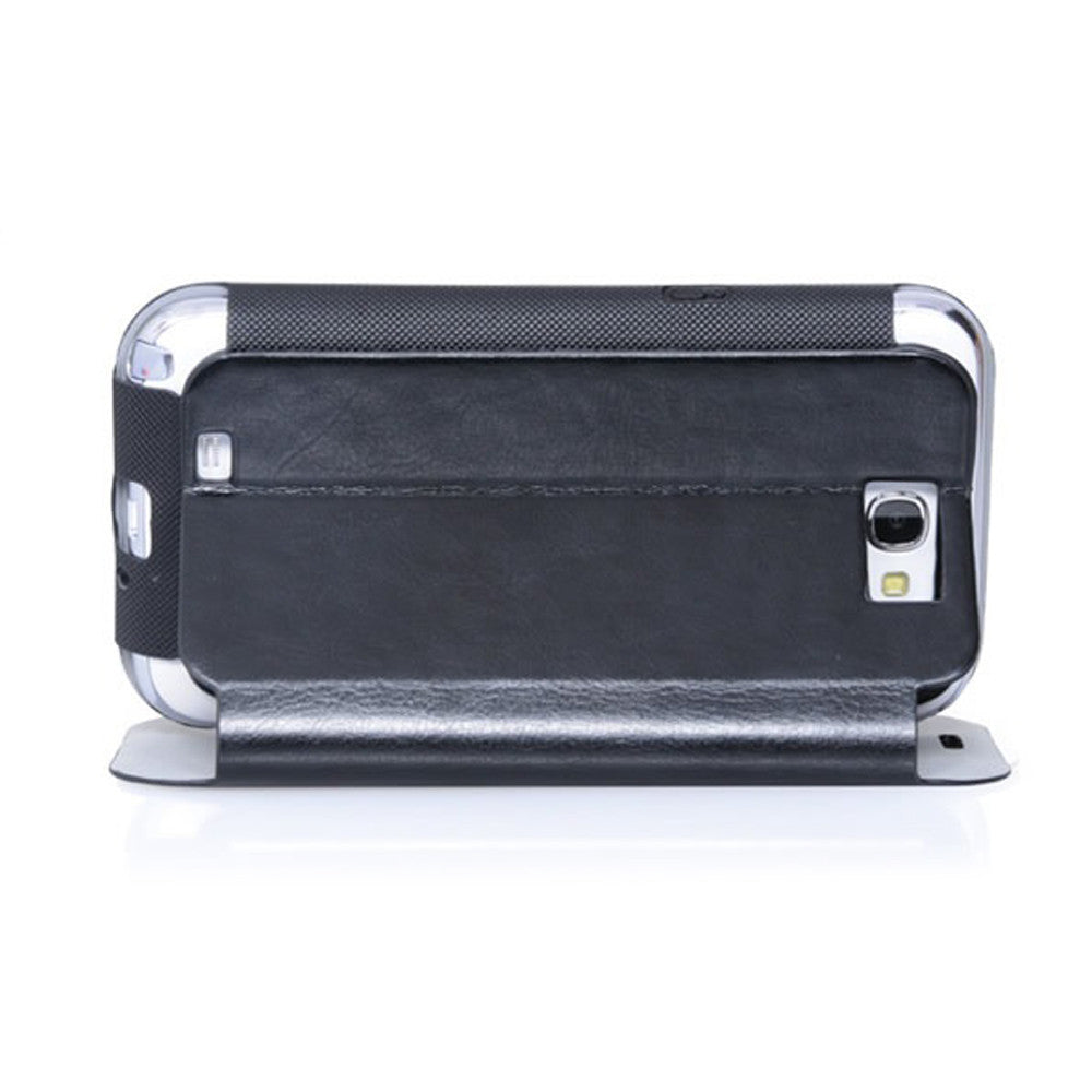 Hoco Crystal Leather Case Samsung Note 2(N7100) Black