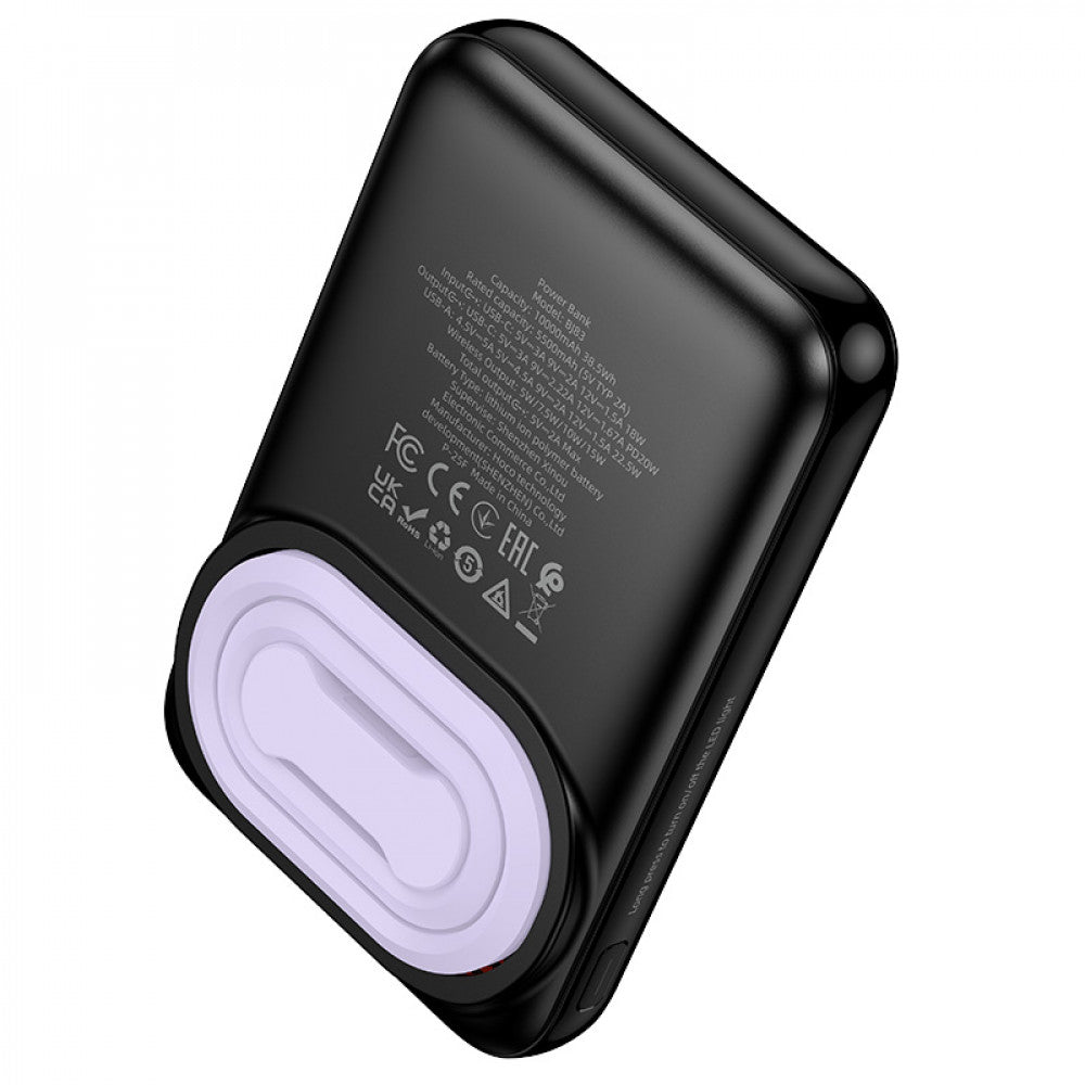 Power Bank 10000 mAh | 22.5W+PD20W — Borofone BJ83 — White