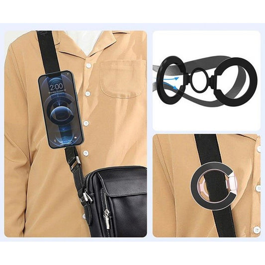 Підставка для телефону Ring With Magsafe ; Handcuff — White