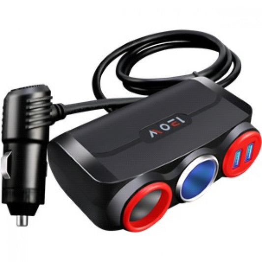 Cigarette Lighter Splitter 2S 2.1A 2U SK-806