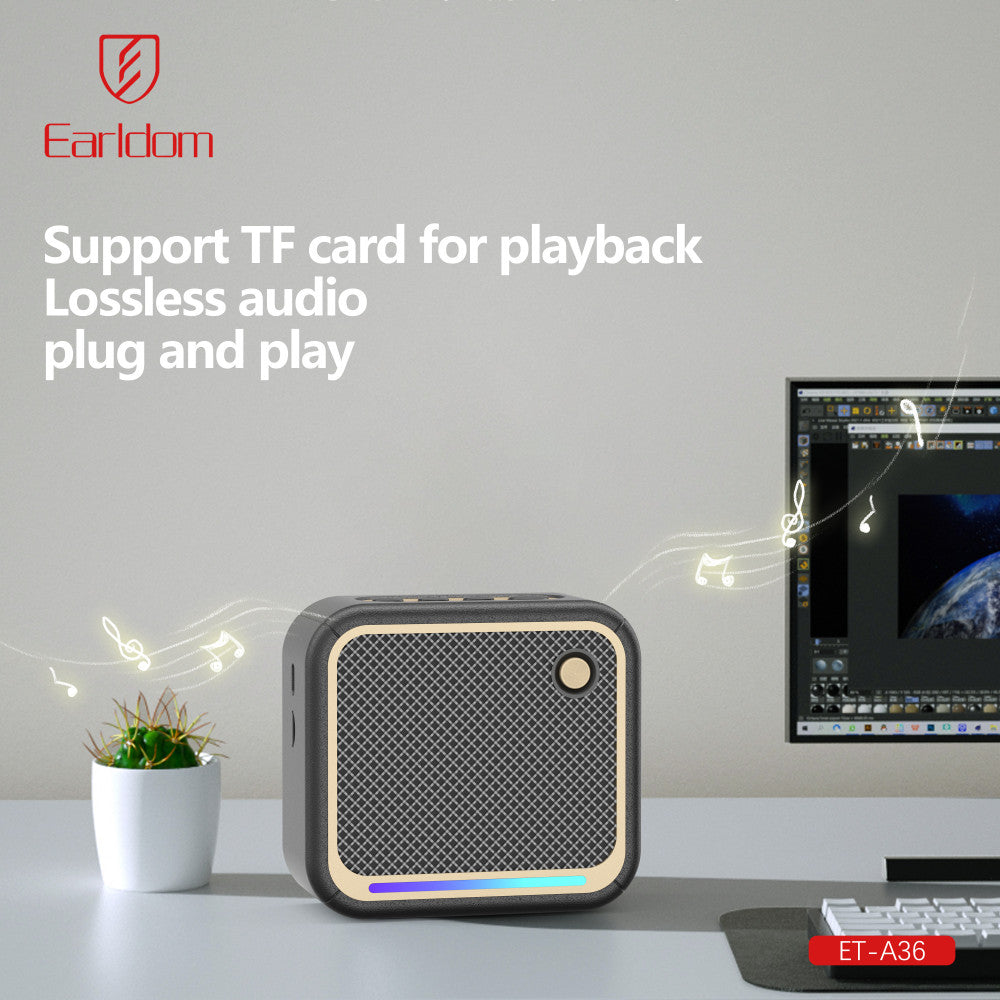 Портативна колонка Earldom ET-A36 — Milk White