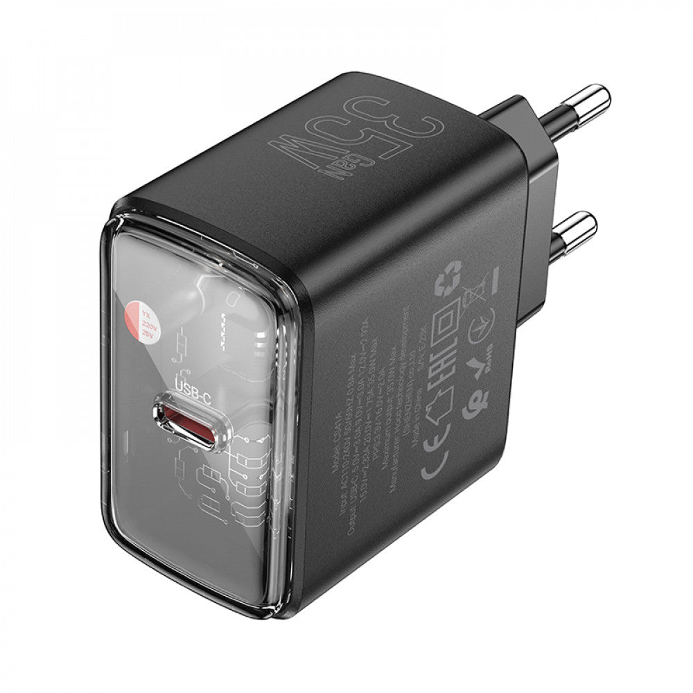 Home Charger | 35W | PD – Hoco CS41A – Black