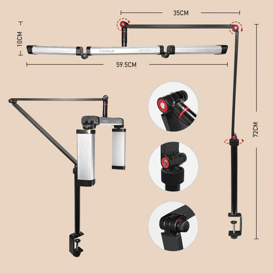 Cosmetology lamp with table mount FZ-20H