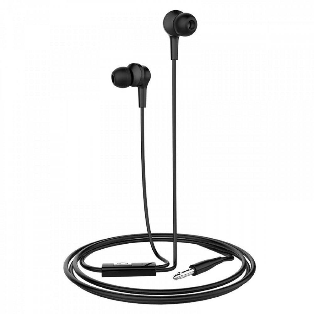 Headphones with microphone 3.5mm Hoco M50 Daintiness – White