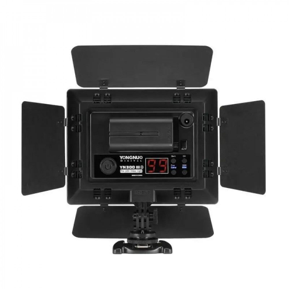Video light lamp LED YN300 III 18W Light 300pcs color 5600K (set charger + battery + charger for battery)