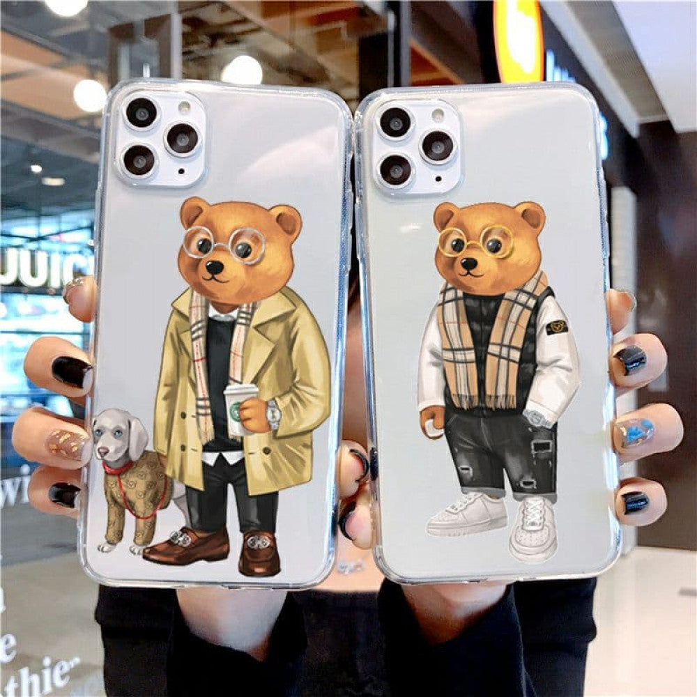 Cute Fashion Bear TPU Case iPhone 13 Pro 6.1"