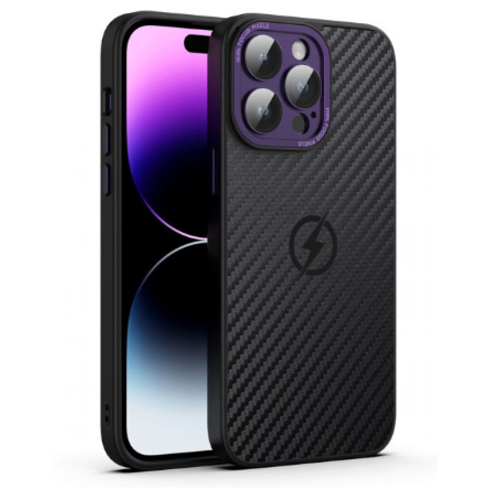 Alloy Carbon Fiber Heat Sink Magneitc Case with MagSafe iPhone 14 Pro