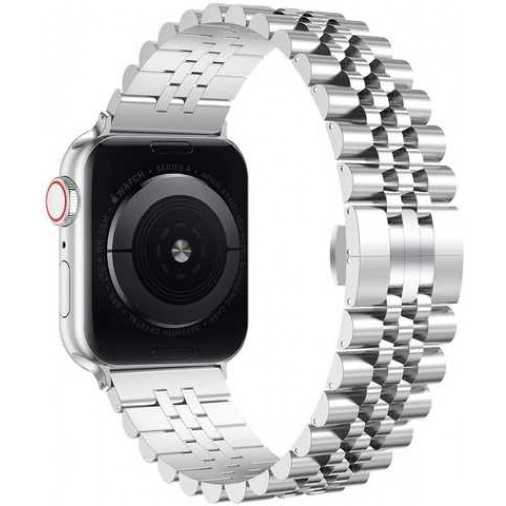 Reminets Rolex 5 Bead – Apple Watch 42 mm | 44mm | 45mm | 49mm Silver