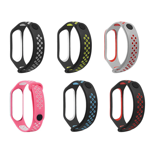Reminets Sport Nike Xiaomi Mi Band 3; 4 - Black & Blue