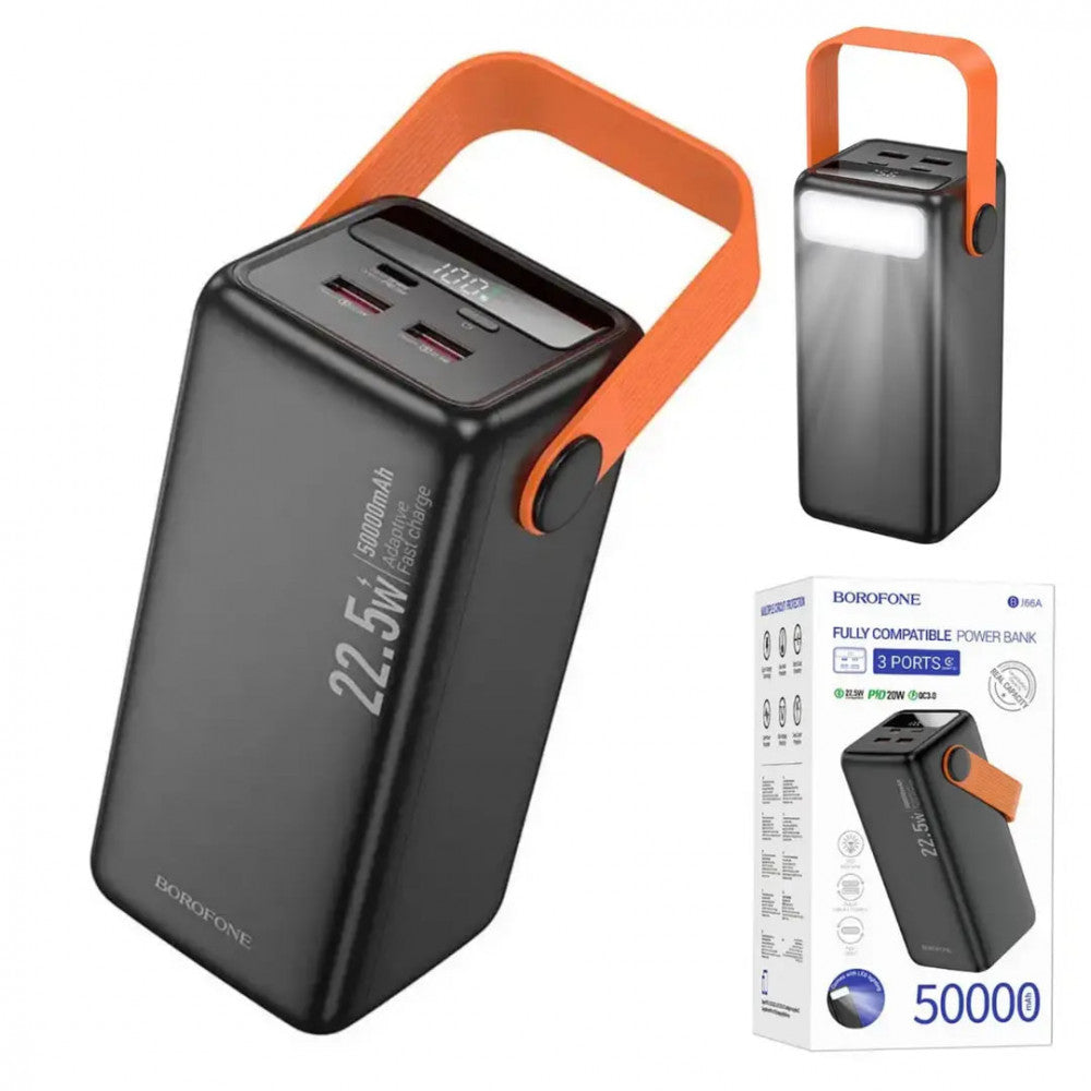 Power Bank | 50000 mAh | 22.5W| PD20W | — Borofone BJ66A