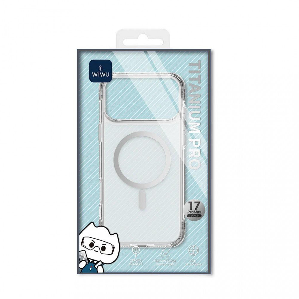 Titanium Case With MagSafe MCC-702 — iPhone 17 Pro Max — Transparent Black