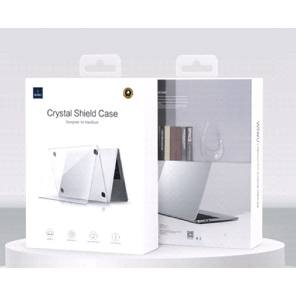 WiWU Crystal Shield Case Macbook 13.6" Air (2022) – Clear