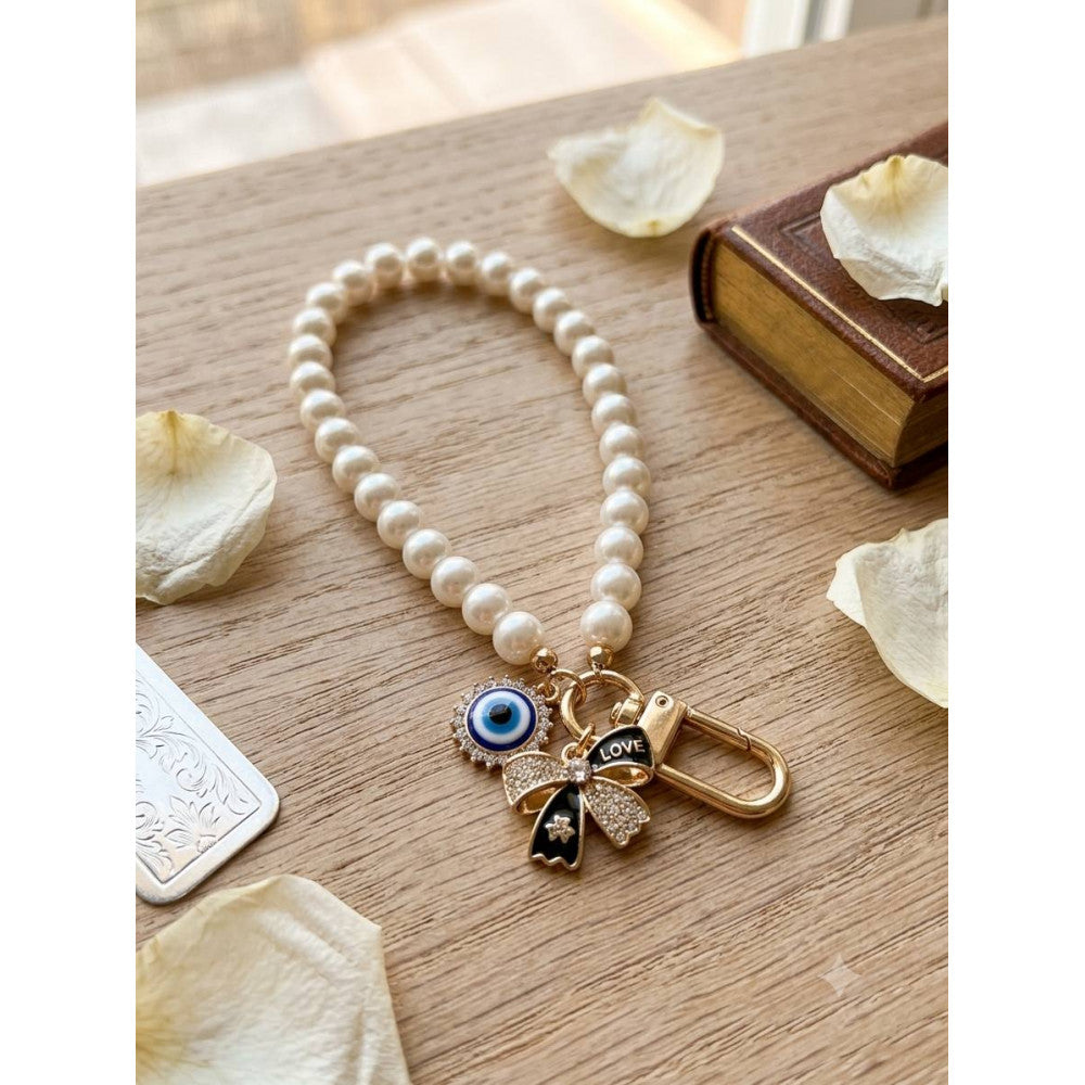 Брелок «Жемчужный глаз» — Черный