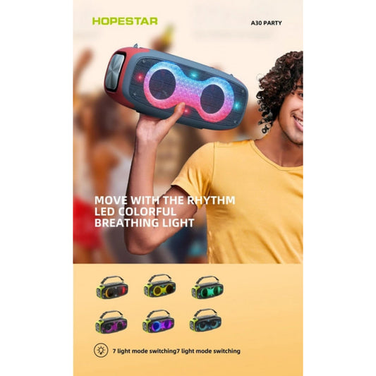 §Портативна колонка — Hopestar A30 Party 70W — Black&Red