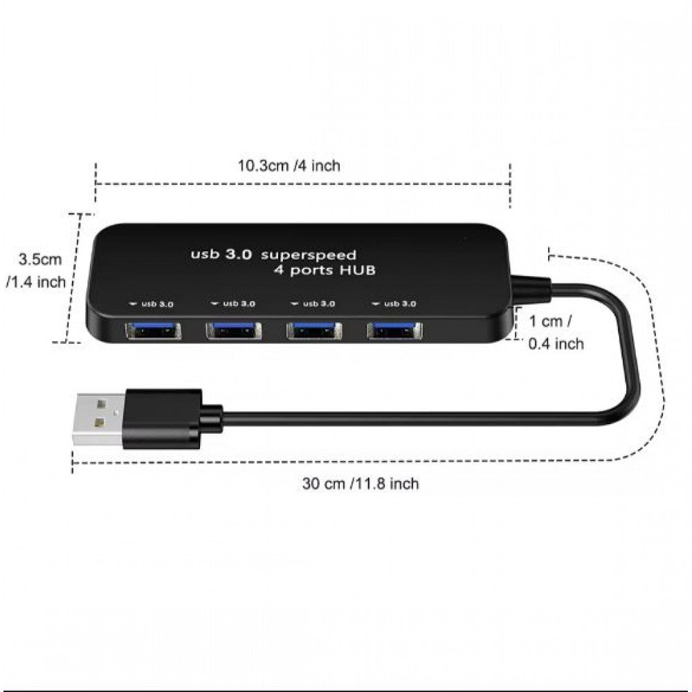 USB HUB: USB 3.0 To 4 USB 4 in 1