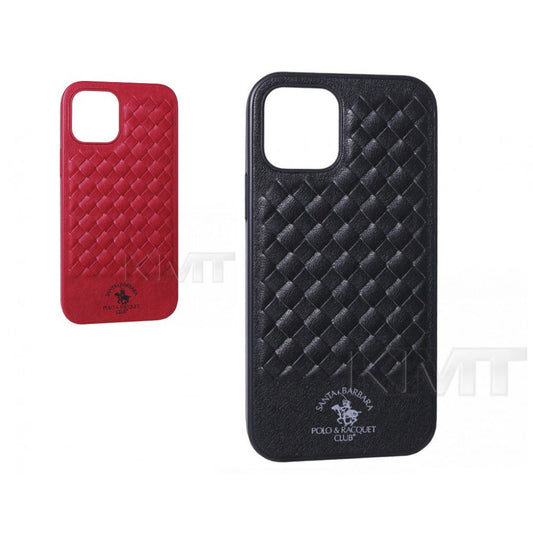 Polo Ravel Leather Case iPhone 13 6.1" - Garnet Red