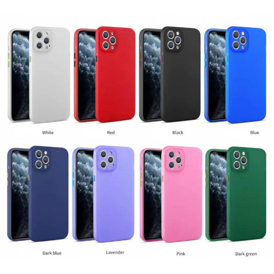 Soft Touch TPU Case iPhone 7/8/SE2020 — Black