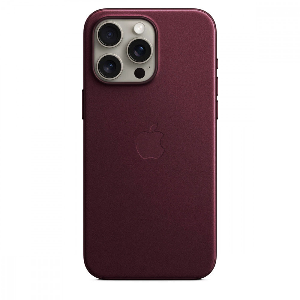 Leather Case With Magsafe iPhone 15 — Mulberry