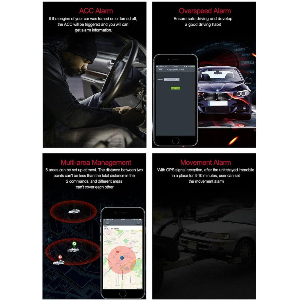 GPS Tracker — 303F Car Anti-Theft GSM GPRS GPS