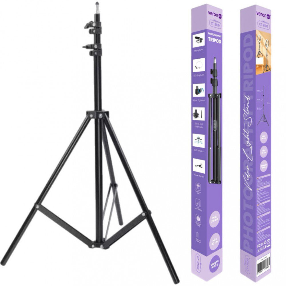 Tripod Stand Multifunctional (2.10m) | Veron ST2100