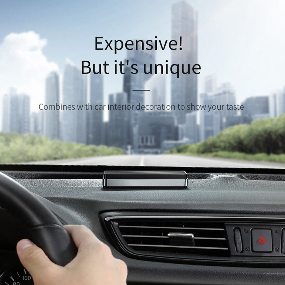 Temporary Parking Number Plate – Baseus (ACNUM-BOS) Moonlight Box Series Silver