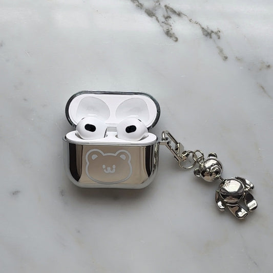 Airpods Pro Case Shine Print With keychain – BEAR