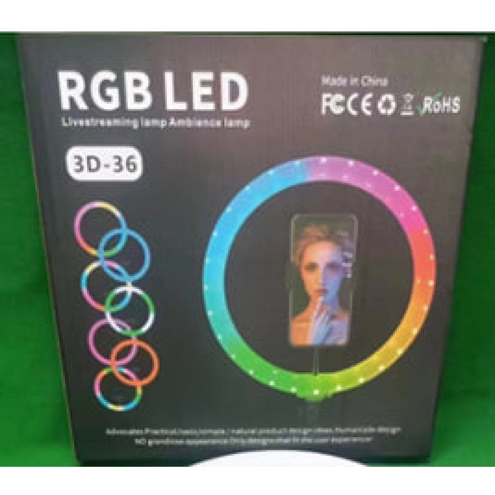 Ring Lamp RGB LED (36 cm) 3D-36