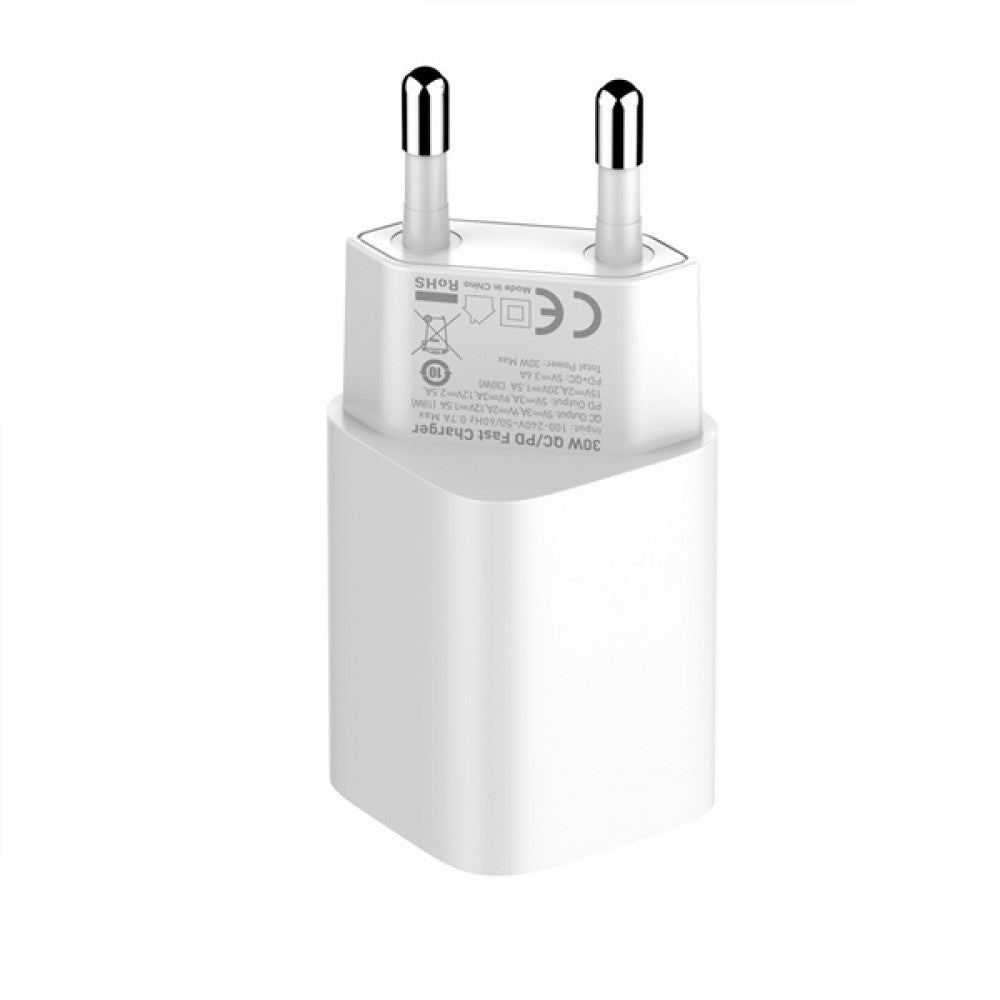 Home Charger | 30W | 1U | 1C – Ldnio A2317C White