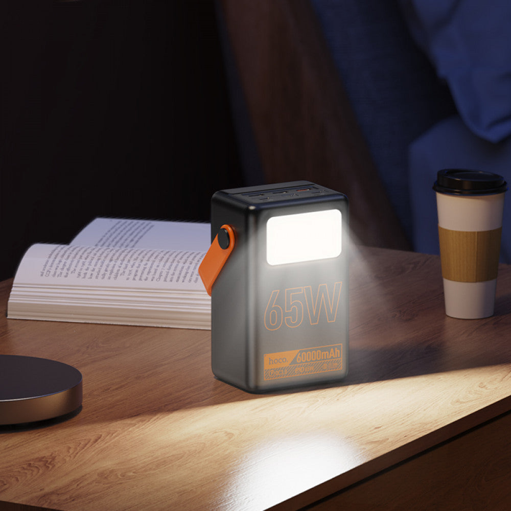 Power Bank 60000 mAh | PD65W – Hoco J110A – Black