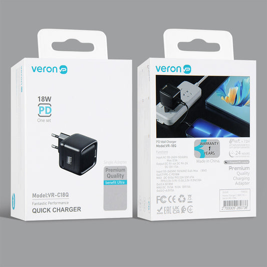 Home Charger | 18W | 1U – Veron VR-C18Q