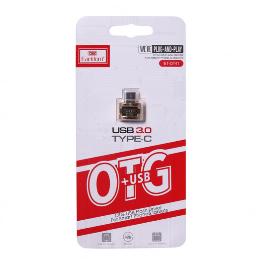 Adapter OTG USB C To USB Earldom ET-OT41 – Gold