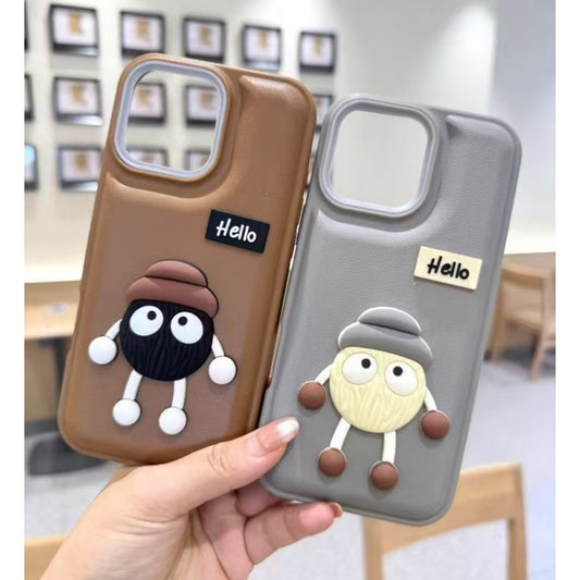 Hello Toy TPU Case iPhone 16 Pro — Grey