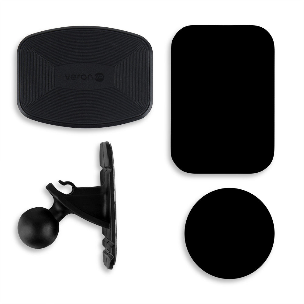 Magnetic car holder with adhesive base — Veron CH16