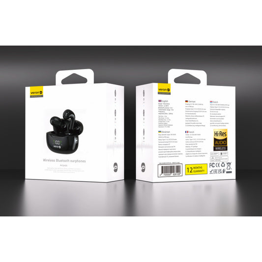 TWS Bluetooth Headset Veron W07 Liberty – Black