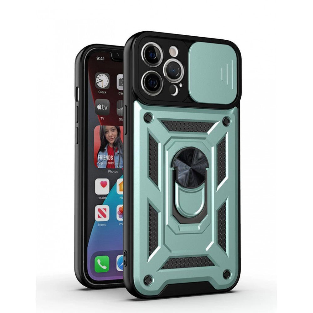Ring Full Protect Case iPhone X ; XS — Green