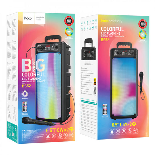 Bluetooth Speaker – Hoco BS52 Billowing – Black