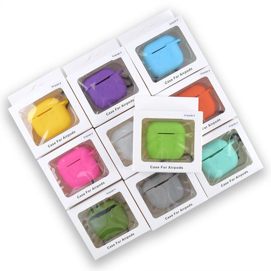 Airpods 4 Case – Silicone – Black