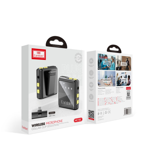 Беспроводной микрофон для телефона USB C — Earldom ET-MC10C