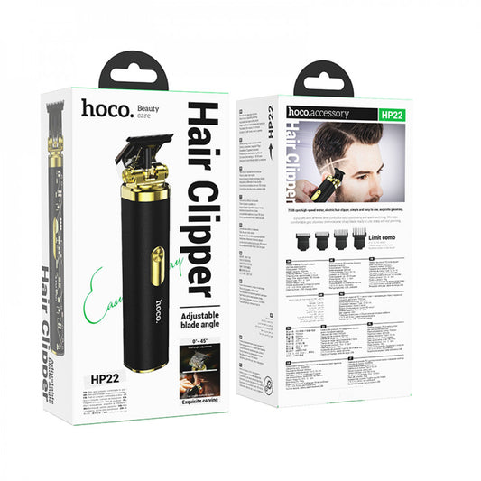 Hair Clipper - Hoco HP22 - Black