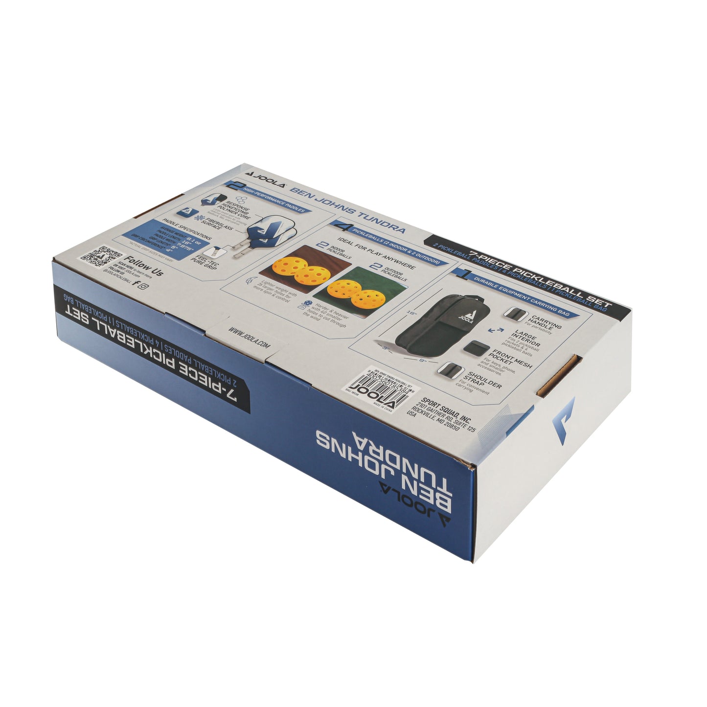 Joola Tundra Pickleball Set 2 Rackets 4 Balls (18538)