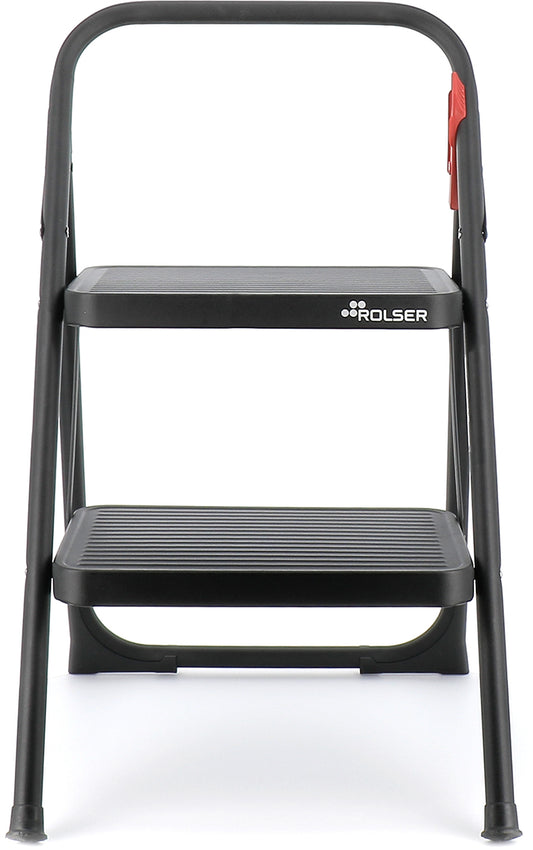 Drabine Rolser Taburete M/10 UNE 2 pieces Negro (MET003-1023)